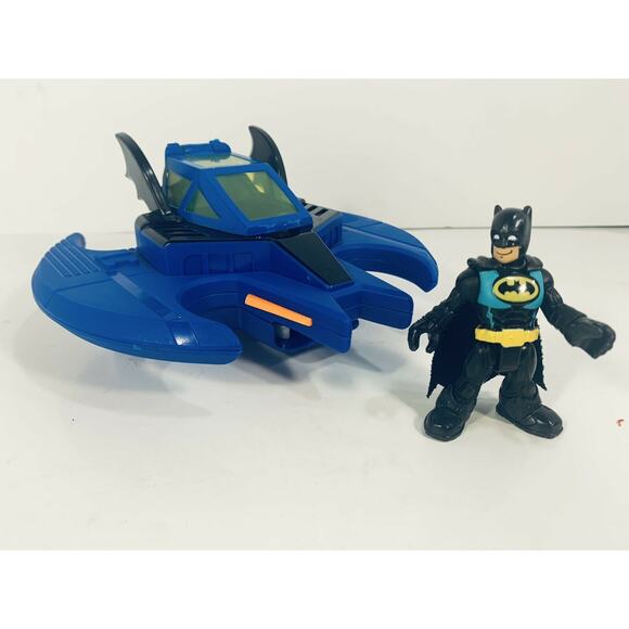 Fisher Price Imaginext DC Super Friends Batwing And Batman - Picture 1 of 7